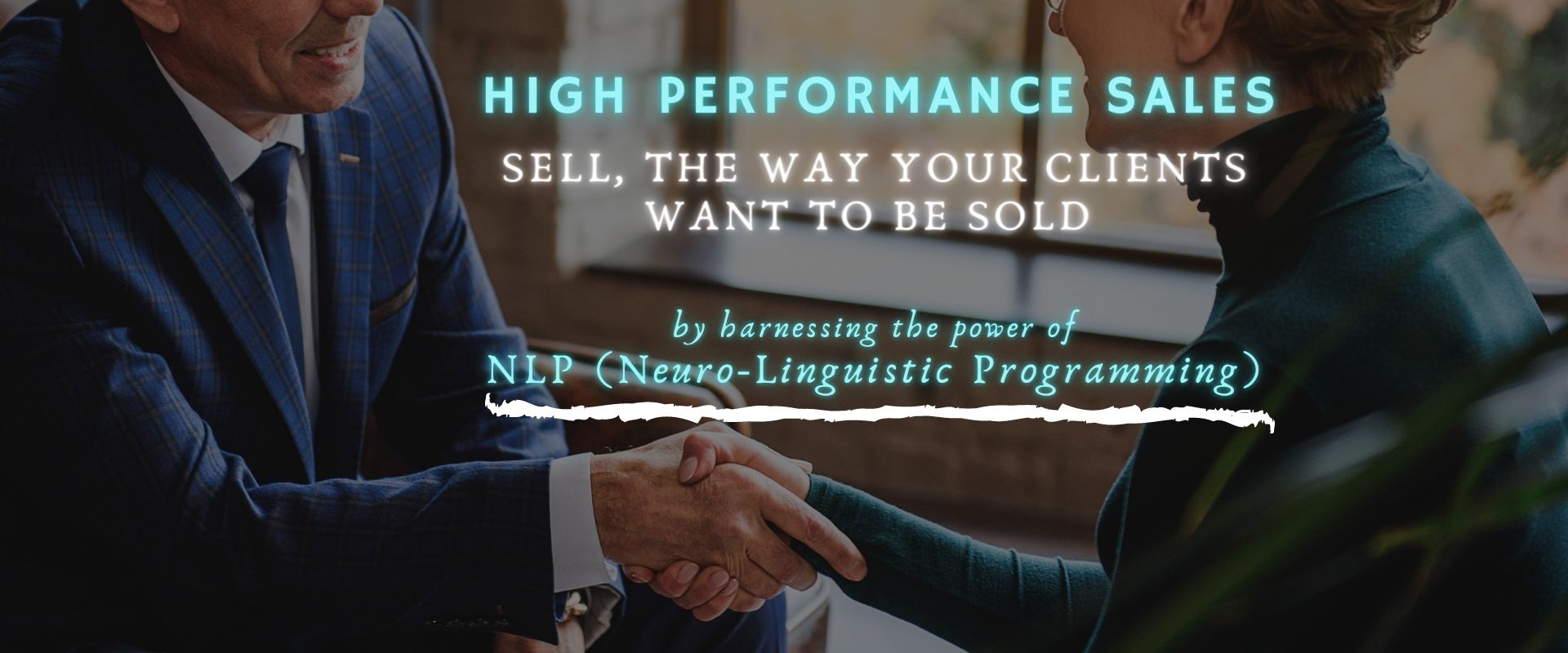 NLP for Sales Neurointelligence Training and Coaching Solutions